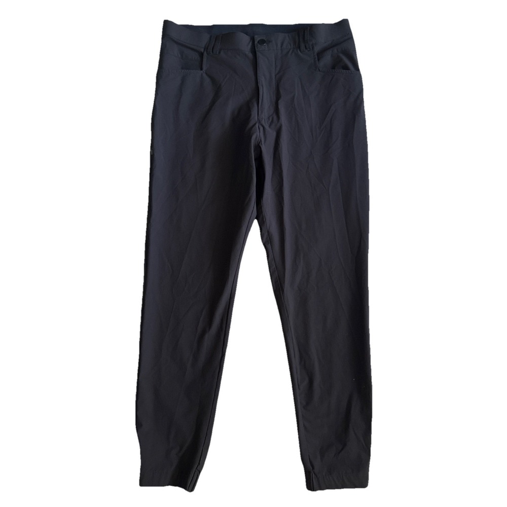 BYLT Ace Jogger Pants Men 34 Black Stretch Athletic Tapered 28 Inseam